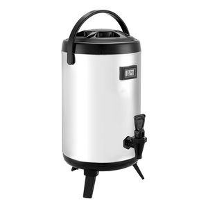 Dispenser per Bevande Isolato in Acciaio Inox da 7,6L (2 Galloni) con Rubinetto e Display della Temperatura per Feste - Product Image 1