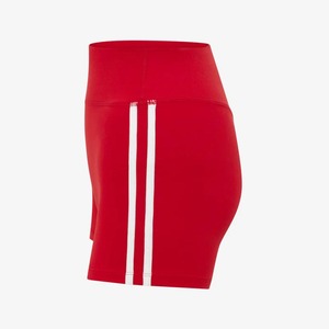 <b>Red</b> Two Piece Halter Yoga Set High Waist Shorts <b>Crop</b> <b>Top</b> Solid Color Spandex Polyester Sweat Wicking Breathable Quick Dry - Product Image 6
