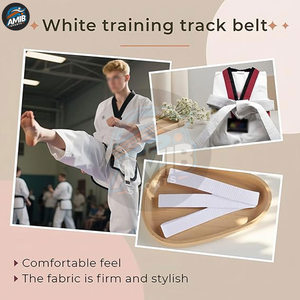 Diseña tus propios cinturones de karate al por mayor a precios bajos, cinturones de artes marciales transpirables hechos a medida al por mayor. - Product Image 6