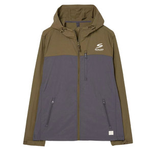 <b>Lightweight</b> Hooded Windbreaker Winter <b>Jacket</b> <b>for</b> <b>Men</b> Front Logo Modern Look Comfortable Windproof Waterproof Breathable Design - Product Image 1