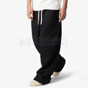 Pantalons de survêtement pour hommes en molleton de coton, personnalisables avec votre logo, prix de gros - Product Image 3