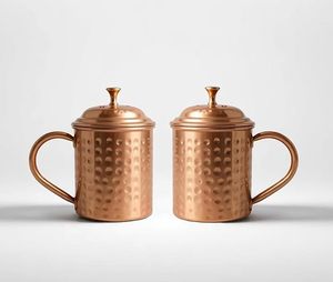 Handcrafted Copper Moscow Mule <b>Mugs</b> Built For Everyday Cocktail Serving Ideal For Kitchen Bar And Dining Tables - Product Image 3