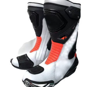 Botas de Motociclismo Personalizadas, Cuero Original, Material Impermeable, Tallas Perfectas - Product Image 2