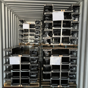 Foot Operated Hydraulic Lift Glass Transport Cart Height Adjustable Glass Handling <b>Trolley</b> Capacity 500kg OEM ODM Factory ISO - Product Image 4