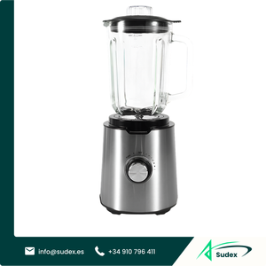 Licuadora Profesional de Alta Velocidad Sudex HB-J1808, Licuadora de Cocina de Grado Comercial de Acero Inoxidable para Triturar Hielo - Product Image 1