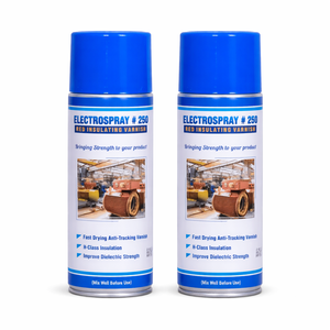 Vernis isolant rouge Electrospray 250, classe F, séchage rapide, solution de revêtement d'isolation électrique - Product Image 1