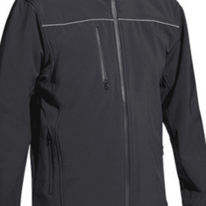Blouson Bomber Coupe-Vent Imperméable et Respirant en Tissu Softshell Tissé Teint Uni, Conception Personnalisée OEM/ODM, Vente en Gros pour Hommes – Collection Printemps - Product Image 4