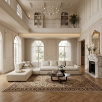 Service de personnalisation complet pour toute la maison, design d'intérieur de manoir de luxe royal européen, mobilier sur mesure, solution clé en main