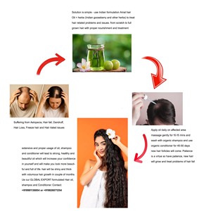 Polvo Estimulante del Crecimiento del Cabello Orgánico, Mezcla Herbal de Amla, Jatamashi, Bhringraj y Neem, Mascarilla Capilar 2 en 1, Fórmula para el Cuidado del Cuero Cabelludo para Todo Tipo de Cabello - Product Image 5