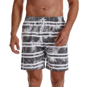 Pantalones Cortos de Playa para Hombre con Logotipo Personalizado, Estampados, hasta la Rodilla, Tejidos, de Alta Calidad, de Poliéster, a la Moda, para Natación - Product Image 5