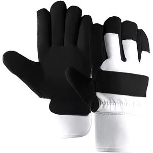Gants de sécurité en cuir de vachette pleine fleur, résistants à la chaleur, certifiés CE, durables, nouveau design, pour travaux industriels et de construction - Product Image 6