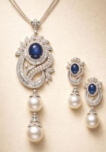 Ensemble de perles saphir élégant de haute qualité pour femmes, accessoire de mode quotidien, par le fournisseur au meilleur prix. - Product Image 4