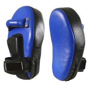 Mitaines de boxe Focus Équipement d'entraînement Muay Thai Focus Pads Incurvées Punch Mitts en cuir de vache Focus Pads - Product Image 2