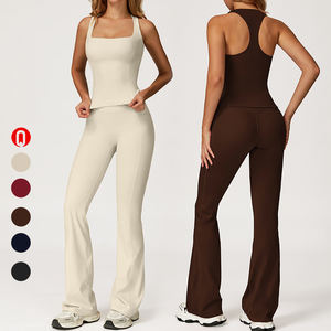 Conjunto Deportivo de 3 Piezas para Mujer, de Secado Rápido, Transpirable, con Leggings de Manga Larga, Chaqueta de Compresión y Sujetador Deportivo para Yoga, Gimnasio y Entrenamiento - Product Image 2