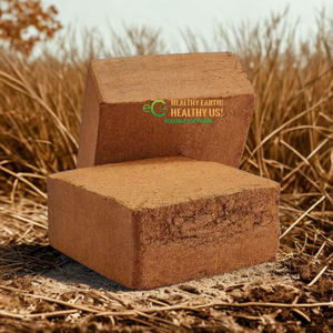 Bloc de tourbe de coco compressé 5kg 2kg 650g 500g, fibre de coco naturelle biodégradable, substrat de culture de haute qualité pour usage en jardinage - Product Image 1