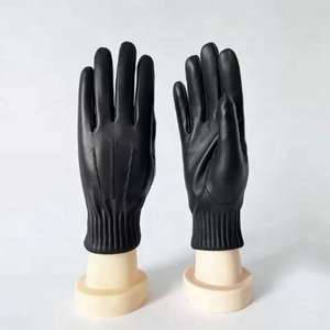 Gants d'hiver en cuir de haute qualité pour femmes, style mode, vente en gros / Gants de cérémonie en cuir de qualité supérieure et tendance pour femmes - Product Image 4