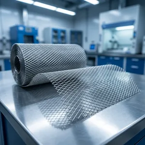 Lámina de Malla Metálica Perforada de Aluminio Premium, Grado 2-4 CR MS, Rollo de Malla Perforada para Protección de Equipos de Refrigeración - Product Image 6