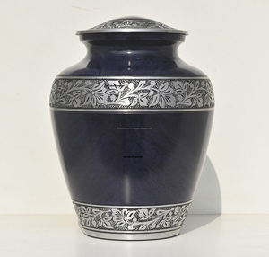 Urnes funéraires en aluminium personnalisées de style américain, best-seller, 10 pouces, pour cendres humaines et animales de compagnie, fournisseur en gros - Product Image 6