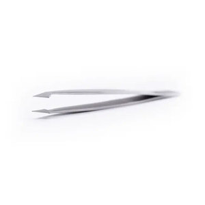 Professional Stainless Steel Eyebrow Tweezer Precision Slant Tip For Facial Hair <b>Removal</b> Grooming <b>Tool</b> For Women And Men - Product Image 3