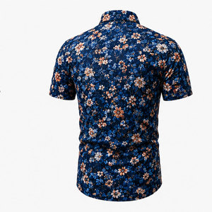 Camisa de Moda Estampada para Hombre con Diseño Elegante, Tela Suave, Estilo Casual Urbano y Comodidad para Todo el Día - Product Image 2
