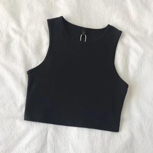 Camiseta sin mangas para mujer, varios colores, cómoda, con tirantes finos, estilo casual diario, ajustada, elástica, sin mangas, para mujer - Product Image 4