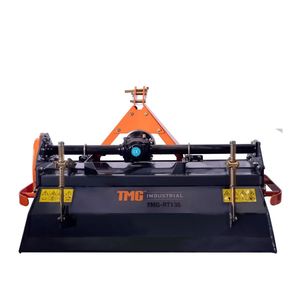 Fresa Rotante a 3 Punti da 55 Pollici per Trattori Compatti da 30-40 CV, Profondità di Lavorazione 6 Pollici, Albero PTO, Categoria 2, TMG RT135-OEM - Product Image 2