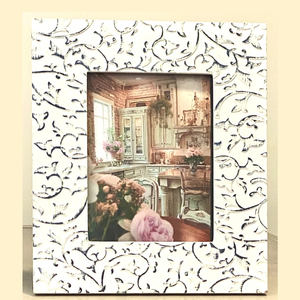 Cadre photo rustique traditionnel en bois massif, fait main, vintage, décoratif, pour la maison, le bureau, la table, l'étagère - Product Image 1