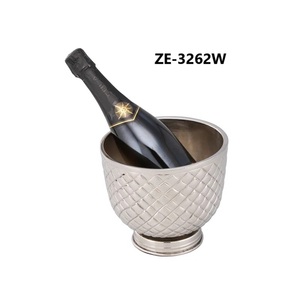Round Ceramic Porcelain for Bucket Diamond Pattern Polished <b>Surface</b> Modern American Style Luxury Design Party Use Durable - Product Image 3