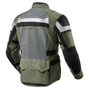 Traje de Motociclismo Verde Oliva para Hombre, Más Vendido, Manga Larga, Resistente al Viento, con Bloques de Color, Poliéster y Nailon, para Todas las Estaciones, Ropa de Carreras - Product Image 6
