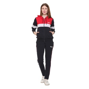 Conjunto Deportivo de Moda para Mujer, Sudadera con Cierre y Pantalones Deportivos, Tela Suave, Atuendo Informal para Gimnasio, Fitness y Uso Diario - Product Image 1