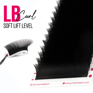 Charmlash Bandejas de Pestañas al por Mayor, Extensiones de Pestañas de Cachemira con Curvatura Lb, Suministros Personalizados para Pestañas, Extensiones de Pestañas Árabes con Curvatura Estable - Product Image 1