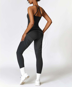 Trending 2 Piece Yoga Set High <b>Waist</b> Full Length Leggings Bra Seamless Spandex Polyester Women's Fitness Wear - Product Image 3