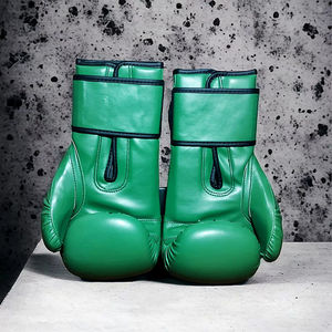 Guantes de Boxeo Personalizados al por Mayor de Alta Calidad OEM 2026, Nueva Moda de Pakistán, Guantes de Artes Marciales de Cuero Más Vendidos - Product Image 4