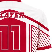 Conjunto de Uniforme de Fútbol Personalizado Rojo y Blanco, Uniforme de Fútbol Profesional, Ropa Deportiva Transpirable para Equipos, Alibaba.com