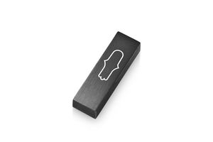 Best Seller Black Metal Hamsa Mezuzah <b>Case</b> Modern Jewish Car Blessing Judaica Gift Decor - Product Image 1