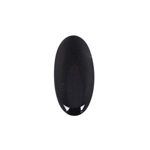 พลอยออนิกซ์สีดำธรรมชาติ 52.5 กะรัต รูปทรงวงรี 52x25 มม. พลอยเม็ดเดี่ยว - Product Image 4