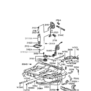 Pompes à carburant et unités de transmission Sonata neuves 9446034101 - Product Image 2