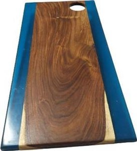 Planche à découper en bois, planche à hacher durable en bois massif, bloc de boucher pour légumes, fruits, viande, préparation culinaire - Product Image 2