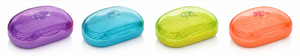 Light Luxury Plastic <b>Soap</b> <b>Holder</b> with Double-layer Drainage Holes - Product Image 3