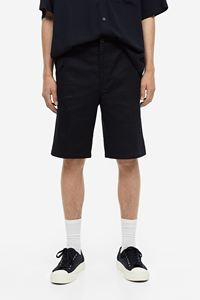 Shorts en jean en coton pour personnel, coupe droite, couleur unie claire, confortables, style mode, avec boutons, pour l'été, prix de gros - Product Image 3