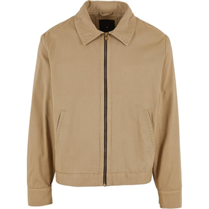 Veste Courte Vintage de Haute Qualité pour Homme, Col Montant, en Sergé de Coton, Zippée, Respirante, Séchage Rapide, Style Décontracté et Professionnel - Product Image 1