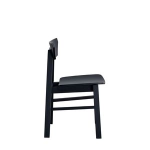 Set da Pranzo Briar con Tavolo Rettangolare e 5 Sedie, Finitura Nera - Product Image 5