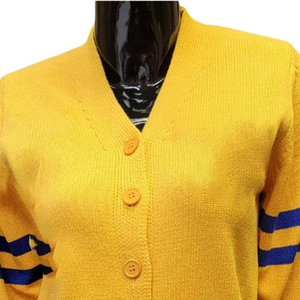 Cardigans et pulls en tricot personnalisés de haute qualité avec logos brodés Sigma Gamma Rho pour sororités, fraternités et universités, unisexes - Product Image 4