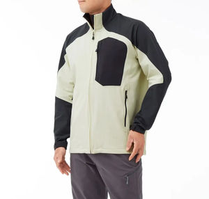 Veste de pluie d'hiver pour homme pour la randonnée, sport softshell avec coupe-vent et multi-poches pour les voyages - Product Image 5