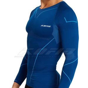 Training <b>Men</b> <b>Compression</b> <b>Shirt</b> Sweat Wicking Athletic Gym Exercise Flexible Sportswear High Performance <b>Men</b> <b>Compression</b> <b>Shirt</b> - Product Image 2