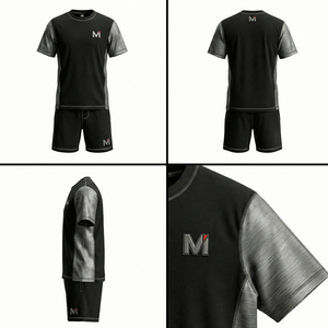 Tenue de football moderne MALUZA INDUSTRIES, ensemble de maillot de foot respirant, grande taille, imprimé, 100% polyester, protection UV - Product Image 6