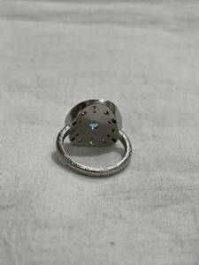925 Sterling <b>Silver</b> Micro Pave Rhodium Plated Vintage Colorful Gemstone Multi Stone <b>Statement</b> <b>Ring</b> for Women Party Jewelry - Product Image 4