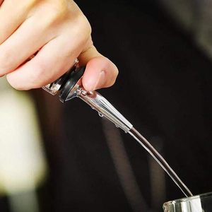 Top Quality Wholesale Stainless Steel Pourer Set Wine & Oil Pour Spout Fit on Any Bottle Perfect for Kitchen & Restaurant Use - Product Image 6
