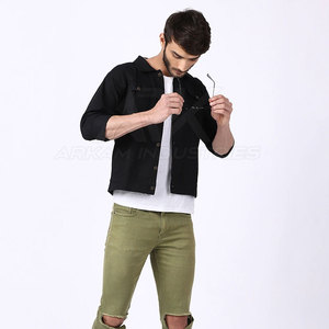 Veste en jean pour homme de haute qualité, faible MOQ, vente chaude, nouvelle arrivée, veste en jean d'hiver pour homme - Product Image 4