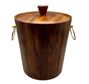 Enfriador de Cerveza de Madera Natural en Forma de Botella, Cubo de Hielo de Madera para Bebidas, Enfriador de Hielo Artesanal de Madera - Product Image 3